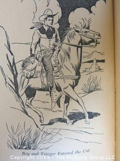 Book Title: "Roy Rogers and the Raiders of Sawtoothe Ridge"; by Snowden M iller, 1946, published by Whitman