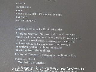 Book Title: "Motel of the Mysteries" by David MacAuley; 1979