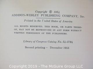 Academic Book Title: "Analytic Geometry by Fuller"by Fuller; pub by Addison-Wesley; 1955