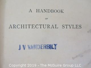 Book Title: "A Handbook of Architectural Styles with Illustrations" by W. Collett-Sanders; 1881