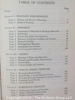 Academic Book Title: Handbook of Culvert and Drainage Practice; 1930; pub by Virginia Culvert Corp 