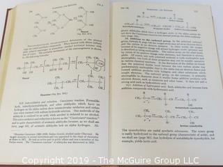 Academic Book Title: "Organic Chemistry" by Brewster; second edition; 1958; pub by Prentice-Hall Inc.