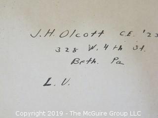 Academic Book Title: "Water Power Engineering" by Mead; Second Edition; 1920; pub by McGraw-Hill