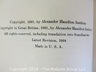 Academic Book Title: "Modern Business; Credit and Collections by Beebe, Morton and Gotlieb; Vol. 20; 1924; Alexander Hamilton Institute 