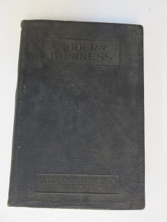 Academic Book Title: "Modern Business; Credit and Collections by Beebe, Morton and Gotlieb; Vol. 20; 1924; Alexander Hamilton Institute 