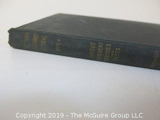 Academic Book Title: "Dynamo Laboratory Manual: Vol. I by Franklin and Esty; 1916; pub by The MacMillan Co.