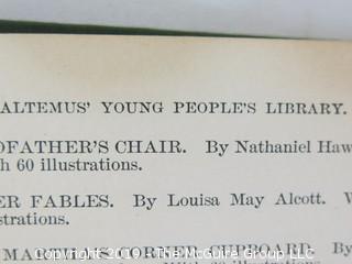 Book Title: "Swiss Family Robinson" published by Altemus" Young Peoples' Library; 1907 