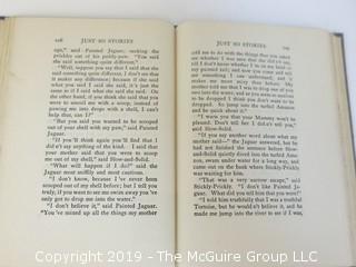 Book Title: "Just So Stories" by Rudyard Kipling; 1907; published by Doubleday, Doran and Co. 