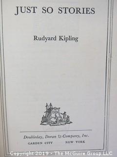 Book Title: "Just So Stories" by Rudyard Kipling; 1907; published by Doubleday, Doran and Co. 