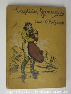 Book Title:"Captain January" by Laura Richards; 1902; pub by Dana Estes and Co.