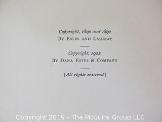 Book Title:"Captain January" by Laura Richards; 1902; pub by Dana Estes and Co.