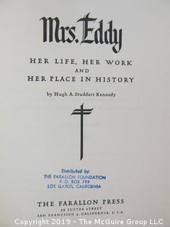 LDS Mormon Ephemera: "Mrs. Eddy: Her Life, Her Work and her Place in History" by Hugh Kennedy; 1947; The Farallon Press ; 