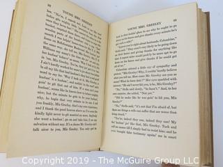 Book Title: "Young Mrs. Greeley" by Booth Tarkington; 1929; pub by Doubleday, Doran and Co.  