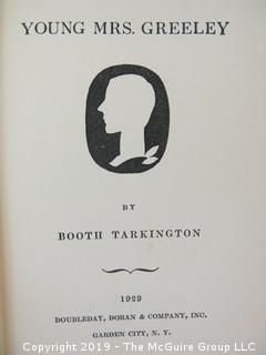 Book Title: "Young Mrs. Greeley" by Booth Tarkington; 1929; pub by Doubleday, Doran and Co.  