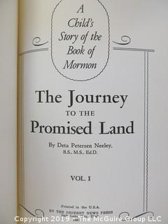 LDS Mormon Book: "The Journey to The Promised Land"; 1949