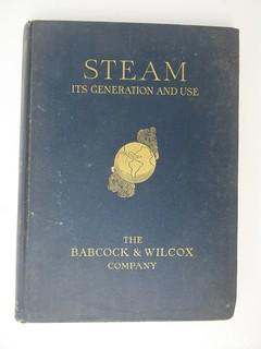 Academic Book Title: "Steam: It's Generation and Use" pub by The Babcock and Wilcox Co.; 1920 