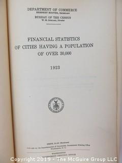 Periodical: 1923 Census Book; GPO