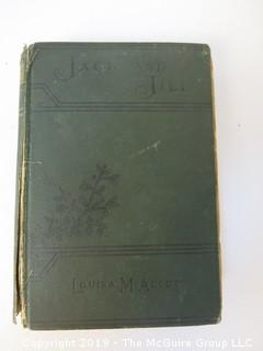 Book Title: "Jack and Jill" by Louisa M. Alcott; 1880; pub by Little, Brown and Co. 