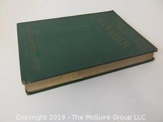 Book Title: "The Llamarada-The Yearbook of the Junior Class; Mt. Holyoke"; 1917