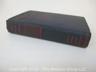 Book Title: "The Flying U Strikes" by B. M. Bower; 1934; Little, Brown and Co.