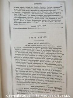 Book Title: "Indian Races of North and South America" by Charles de Wolf Brownell; 1864