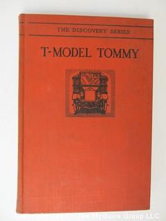 Children's Book: "T-Model Tommy" by Stephen W. Meader; 1940; pub by Harcourt Brace and Co. 