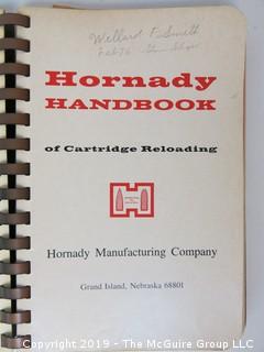 Book Title: "Hornaday Handbook of Cartridge Reloading" ; 1968