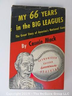 Book Title: "My 66 Years in the Big Leagues" by Connie Mack; 1950; The John C. Winston Co.