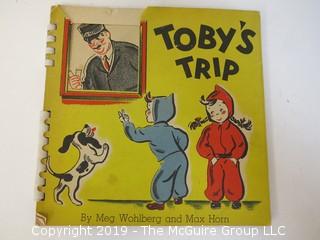 Children's Book: "Toby's Trip" by Meg Wohlberg and Max Horn; 1943; The MacMillan Co.  