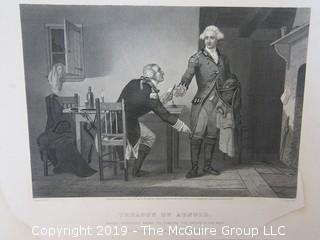 Old Paper: "History of the United States"; collection of photogravure images