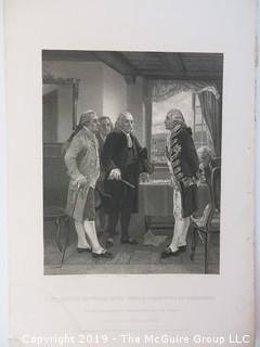 Old Paper: "History of the United States"; collection of photogravure images