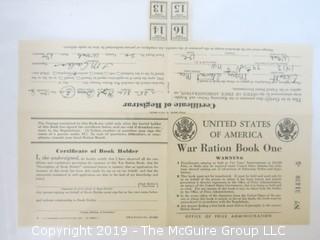 Old Paper: WW II US ration books