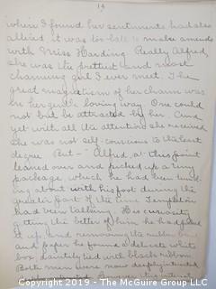 Old Paper: A handwritten short story titled: "A Trick of Fortune", author unknown, Glencarlyn, VA