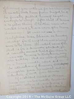 Old Paper: A handwritten short story titled: "A Trick of Fortune", author unknown, Glencarlyn, VA