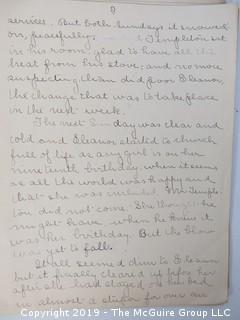 Old Paper: A handwritten short story titled: "A Trick of Fortune", author unknown, Glencarlyn, VA