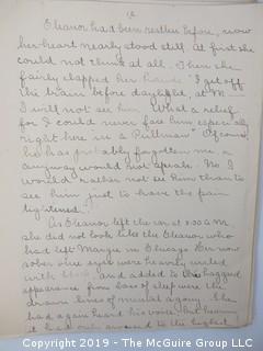 Old Paper: A handwritten short story titled: "A Trick of Fortune", author unknown, Glencarlyn, VA