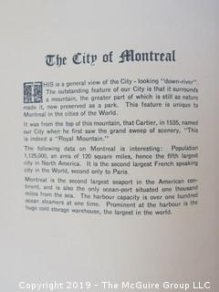 Book Title: "Historic Montreal - Past and Present; edited by Geoffrey M. LeHain