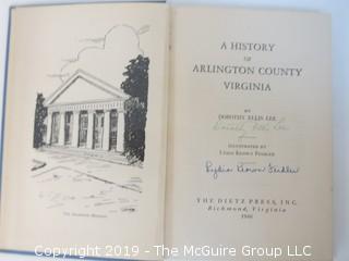 Book Title: "A History of Arlington County, VA" by Dorothy Ellis Lee; 1946