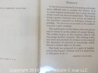Book Title: "A History of Arlington County, VA" by Dorothy Ellis Lee; 1946