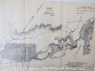 Old Paper: Collection of Maps of Alexandria, VA; circa 1919