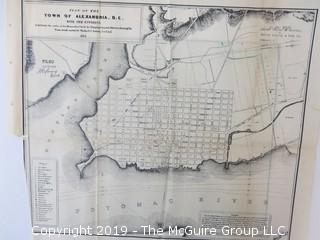 Old Paper: Collection of Maps of Alexandria, VA; circa 1919