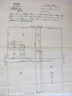 Old Paper: Collection of Maps of Alexandria, VA; circa 1919