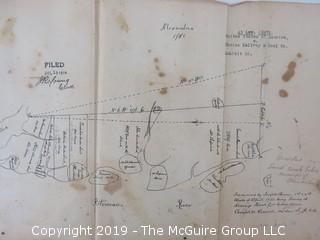 Old Paper: Collection of Maps of Alexandria, VA; circa 1919