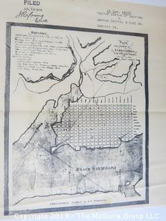 Old Paper: Collection of Maps of Alexandria, VA; circa 1919