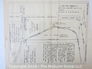 Old Paper: Collection of Maps of Alexandria, VA; circa 1919