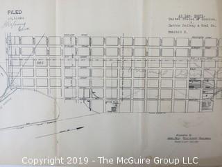 Old Paper: Collection of Maps of Alexandria, VA; circa 1919