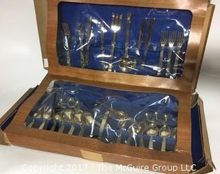 Barbie Heirloom Service Play Set in original box (Note: missing 1 fork)