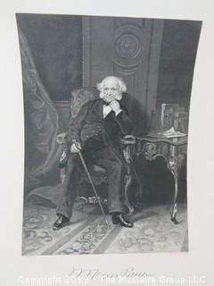 Old Paper: Collection of photogravures from "The History of the United States"