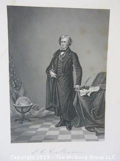 Old Paper: Collection of photogravures from "The History of the United States"