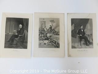 Old Paper: Collection of photogravures from "The History of the United States"